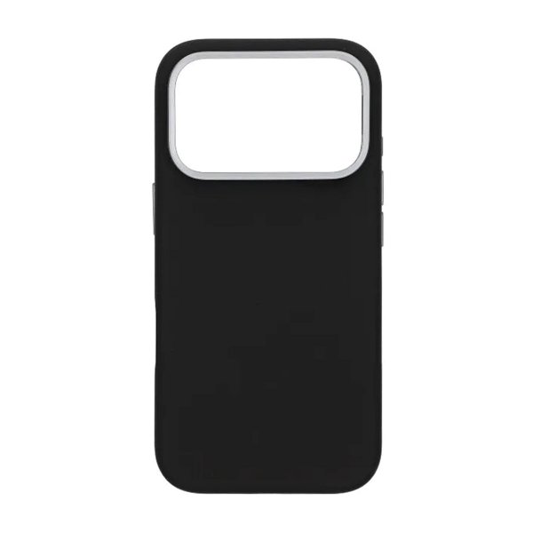 iPhone 17 Pro Deksel Silikon MagSafe Svart