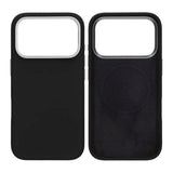 iPhone 17 Pro Max Deksel Silikon MagSafe Svart