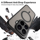 Xiaomi 17T Deksel Frosted MagSafe Svart