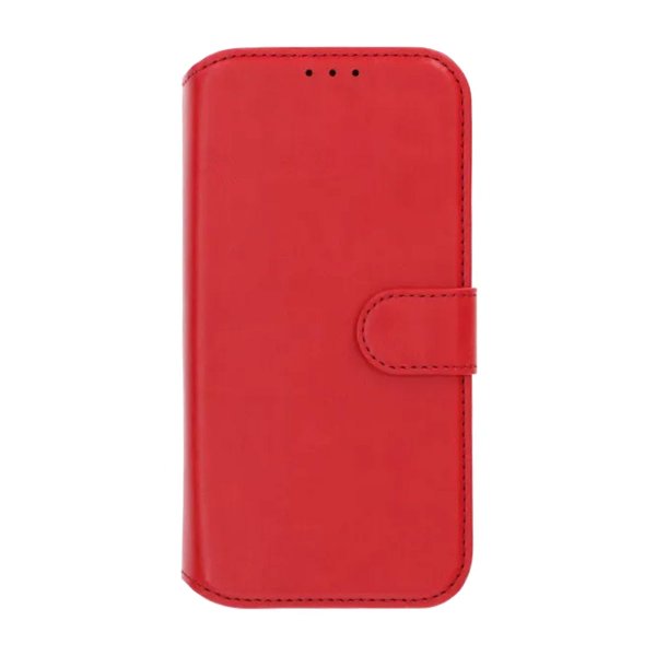 Rvelon iPhone 17 Pro Etui 4 Kortlomme Avtakbart deksel Rød