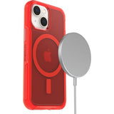 Otterbox iPhone 13 Mini Deksel Symmetry Plus Clear In The Red