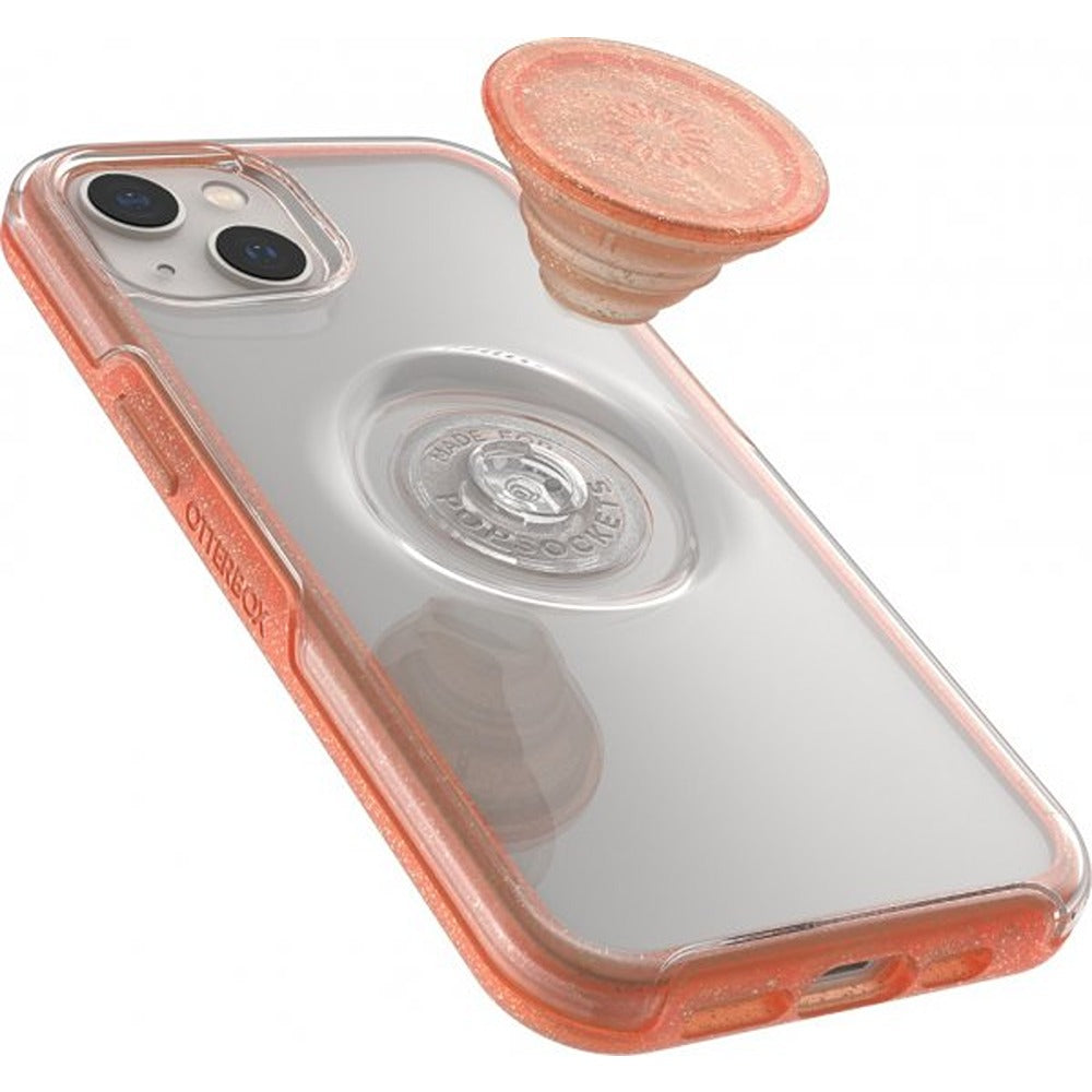 Otterbox iPhone 13 Deksel Otter+Pop Symmetry Series Clear Melondramatic