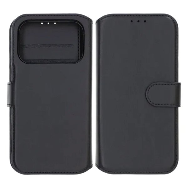Rvelon iPhone 17 Pro Max Etui 4 Kortlomme Avtakbart deksel Svart