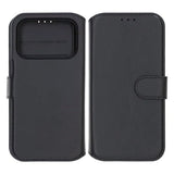 Rvelon iPhone 17 Pro Max Etui 4 Kortlomme Avtakbart deksel Svart