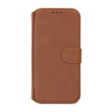Rvelon iPhone 17 Pro Max Etui 4 Kortlomme Avtakbart deksel Brun