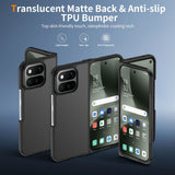 Google Pixel 11 Pro Fold Deksel Frosted Svart