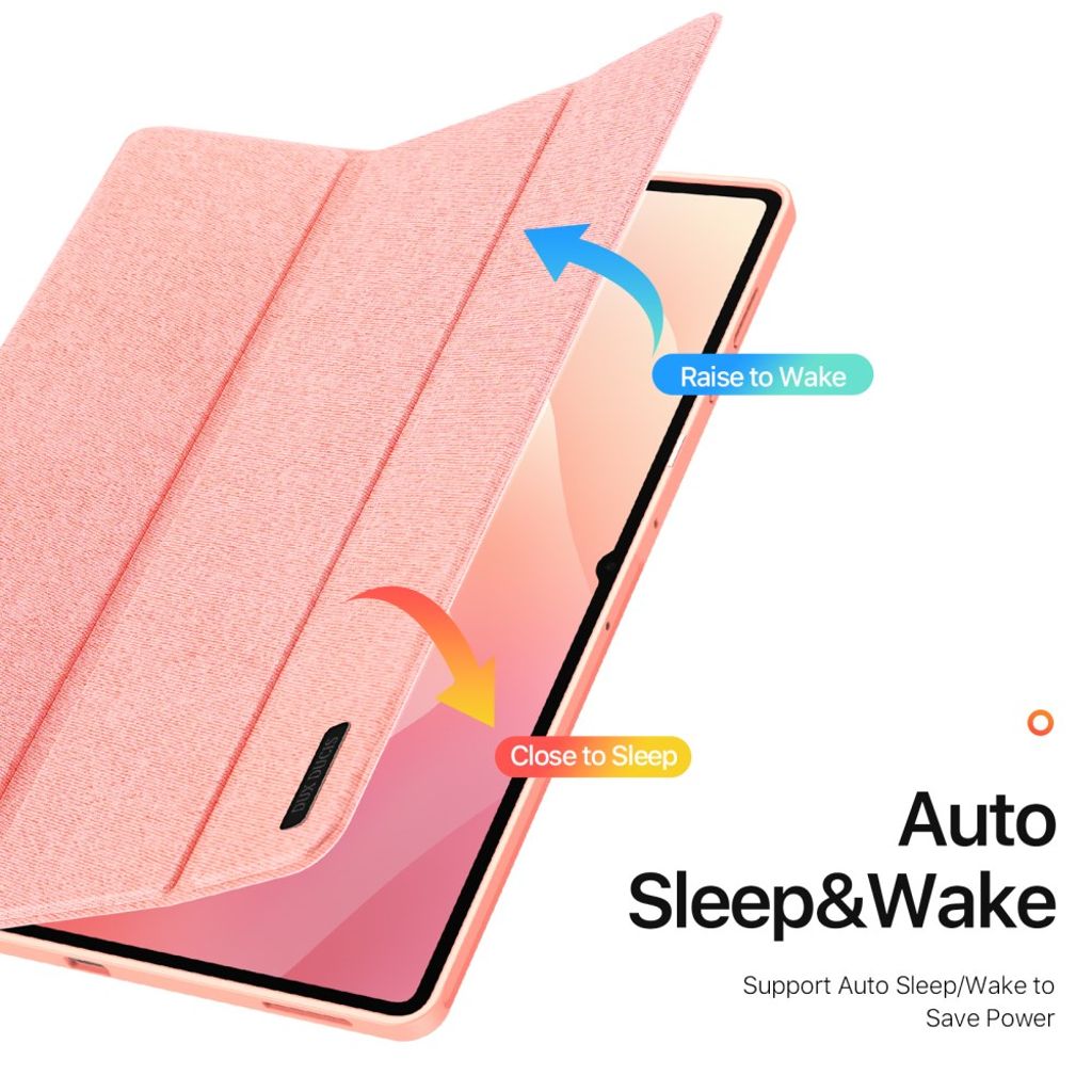 Dux Ducis Samsung Galaxy Tab S11 Ultra/S12 Ultra Etui DOMO Series Rosa