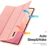 Dux Ducis Samsung Galaxy Tab S11 Ultra/S12 Ultra Etui DOMO Series Rosa
