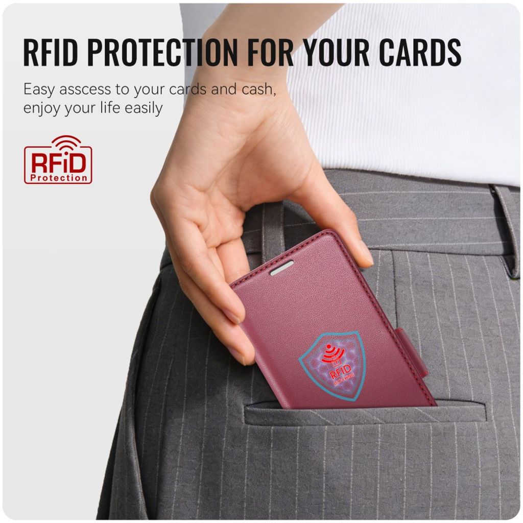 CaseMe Samsung Galaxy Z Fold 8 Ultra Etui 023 Series Rød