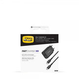 Otterbox Lader med Kabel USB-C 30W 1m Svart