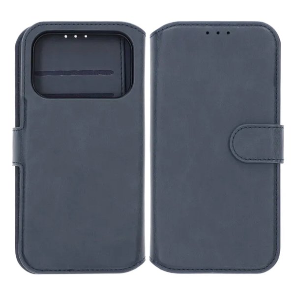 Rvelon iPhone 17 Pro Max Etui 4 Kortlomme Avtakbart deksel Blå