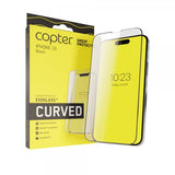 Copter iPhone 15 Skjermbeskytter Exoglass Curved