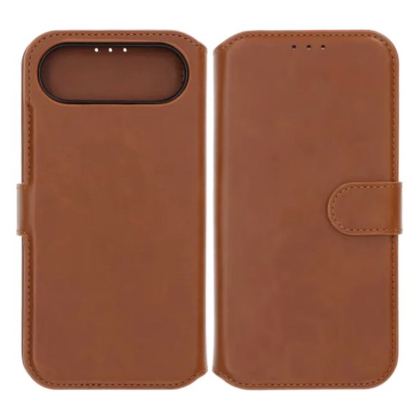 Rvelon iPhone Air Etui Detachable Wallet Case Brun
