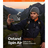 Torras iPhone 17 Pro Max Deksel Ostand Q3 Air Shadow Black