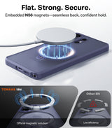 Torras Samsung Galaxy S26 Ultra Deksel Ostand Q3 Spin Violet Surge
