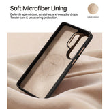 Torras Samsung Galaxy S26 Ultra Deksel Ostand Q3 Vegskin Amber Brown