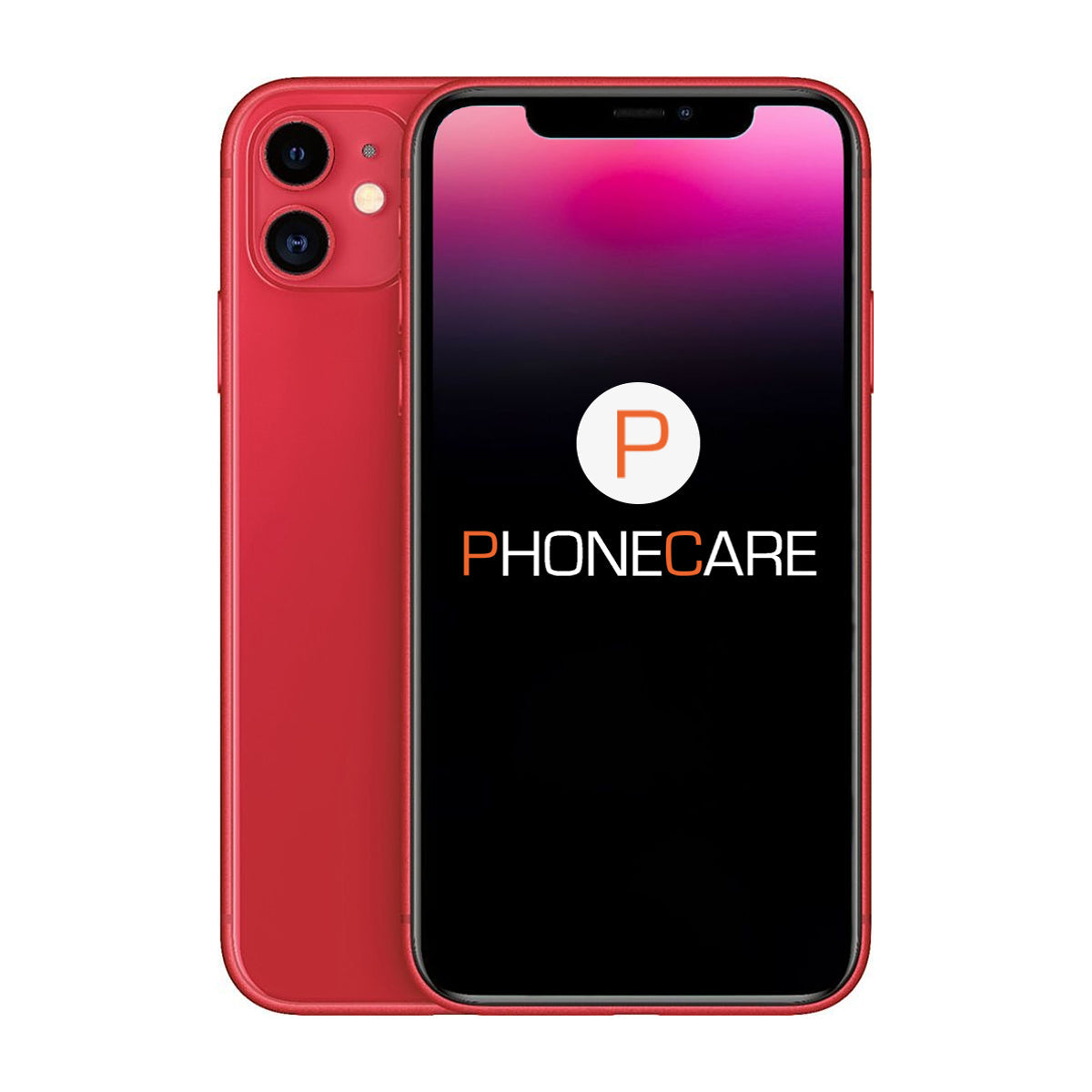 Brukt iPhone 11 128GB Rød – Brukt tilstand