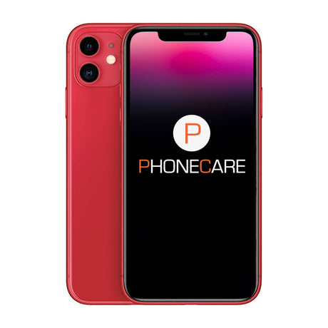 Brukt iPhone 11 128GB Rød – Brukt tilstand