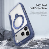 Dux Ducis iPhone 17 Pro Max/18 Pro Max Etui Skin X Pro Series Kickstand MagSafe Blå