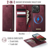 CaseMe iPhone 13 Pro Etui C49 Series Rød
