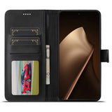 Lc.Imeeke Xiaomi 17T Etui med Kortlomme Stativfunksjon Svart