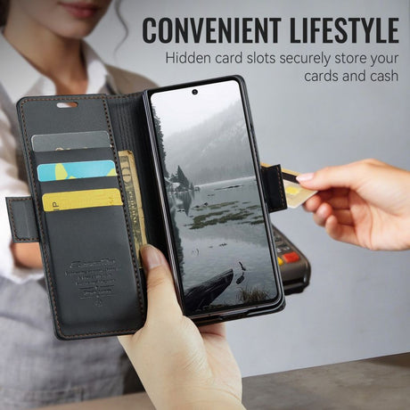 CaseMe Samsung Galaxy Z Fold 8 Ultra Etui 023 Series Svart