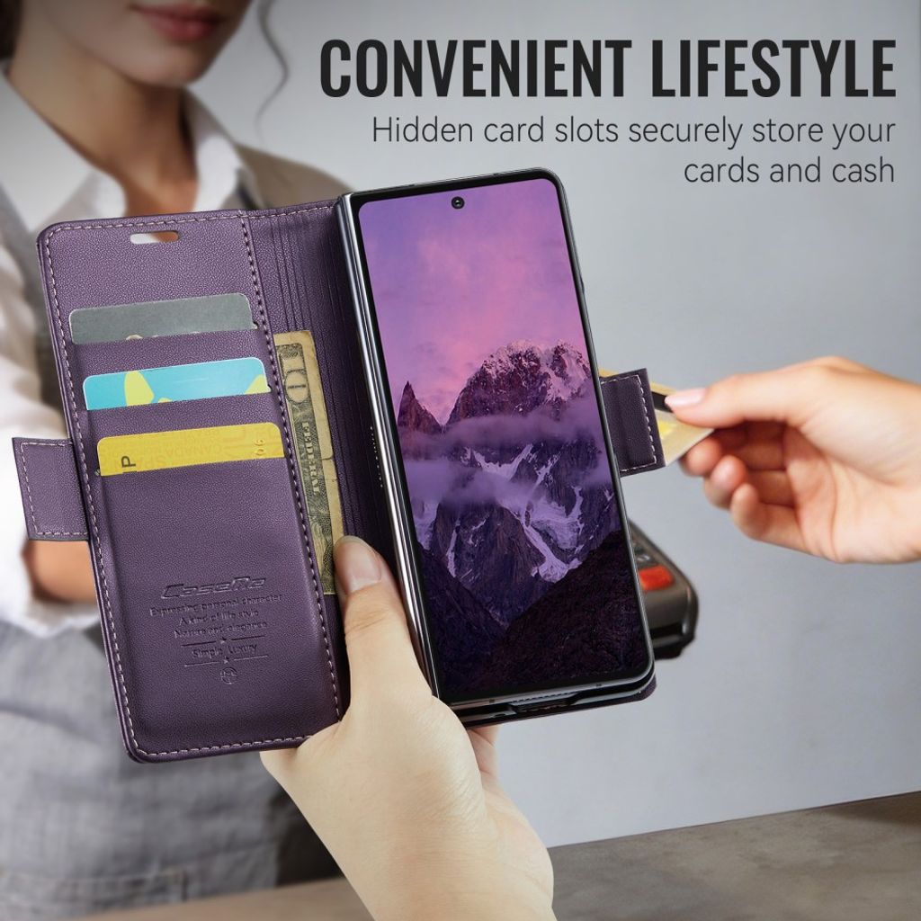 CaseMe Samsung Galaxy Z Fold 8 Ultra Etui 023 Series Lilla
