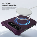 Dux Ducis iPhone Duo Deksel Piel Series MagSafe Dark Cherry