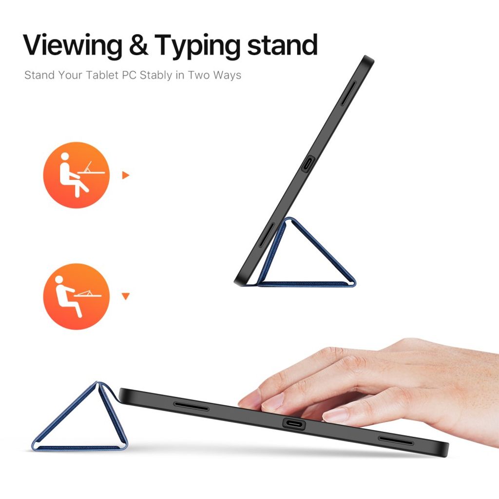 Dux Ducis Samsung Galaxy Tab S12 Plus Etui DOMO Series Blå