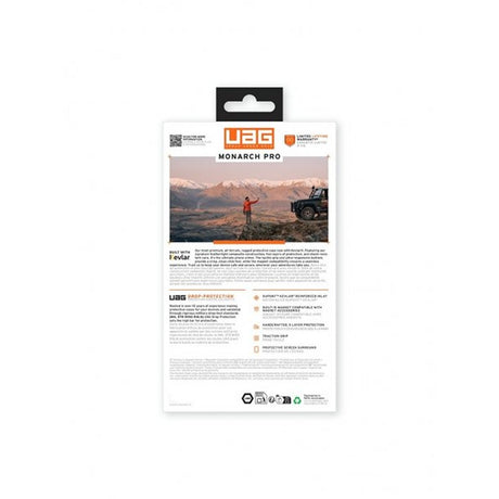 Urban Armor Gear (UAG) Samsung Galaxy S25 Plus Deksel Monarch Pro Kevlar MagSafe Svart