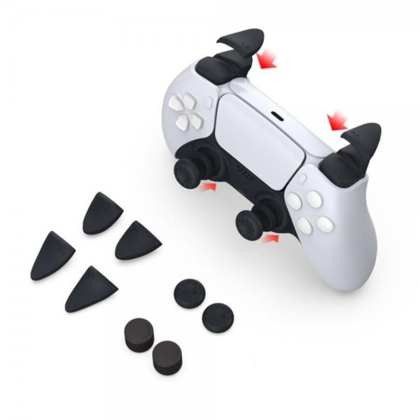 8-delt Grip-sett til PlayStation 5-kontroller