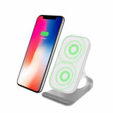 Fixed Trådløs lader Frame Wireless Table Stand with Wireless Charging 15W Hvit