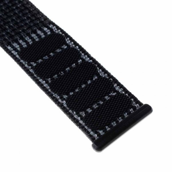 Fixed Apple Watch 44/45/46mm/Apple Watch Ultra Armbånd Nylon Strap Reflective Svart