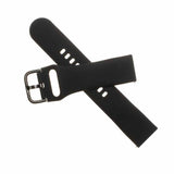 Fixed Samsung Galaxy Watch 22mm Armbånd Silicone Strap Svart