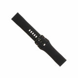 Fixed Samsung Galaxy Watch 22mm Armbånd Silicone Strap Svart