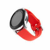 Fixed Samsung Galaxy Watch 20mm Armbånd Silicone Strap Rød