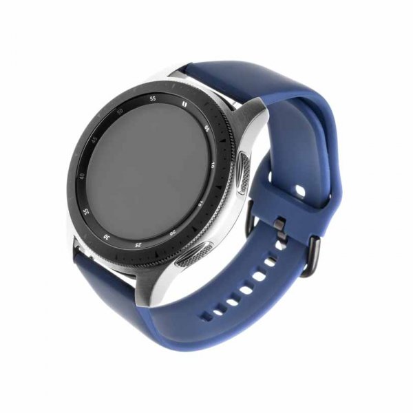 Fixed Samsung Galaxy Watch 20mm Armbånd Silicone Strap Blå