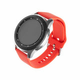 Fixed Samsung Galaxy Watch 22mm Armbånd Silicone Strap Rød