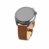 Fixed Samsung Galaxy Watch 22mm Armbånd Leather Strap Brun