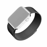 Fixed Apple Watch 44/45/46mm/Apple Watch Ultra Armbånd Mesh Strap Svart