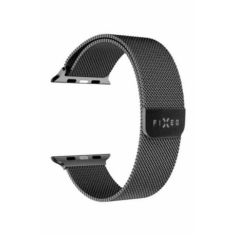 Fixed Apple Watch 44/45/46mm/Apple Watch Ultra Armbånd Mesh Strap Svart