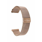 Fixed Samsung Galaxy Watch 20mm Armbånd Mesh Strap Rosegull