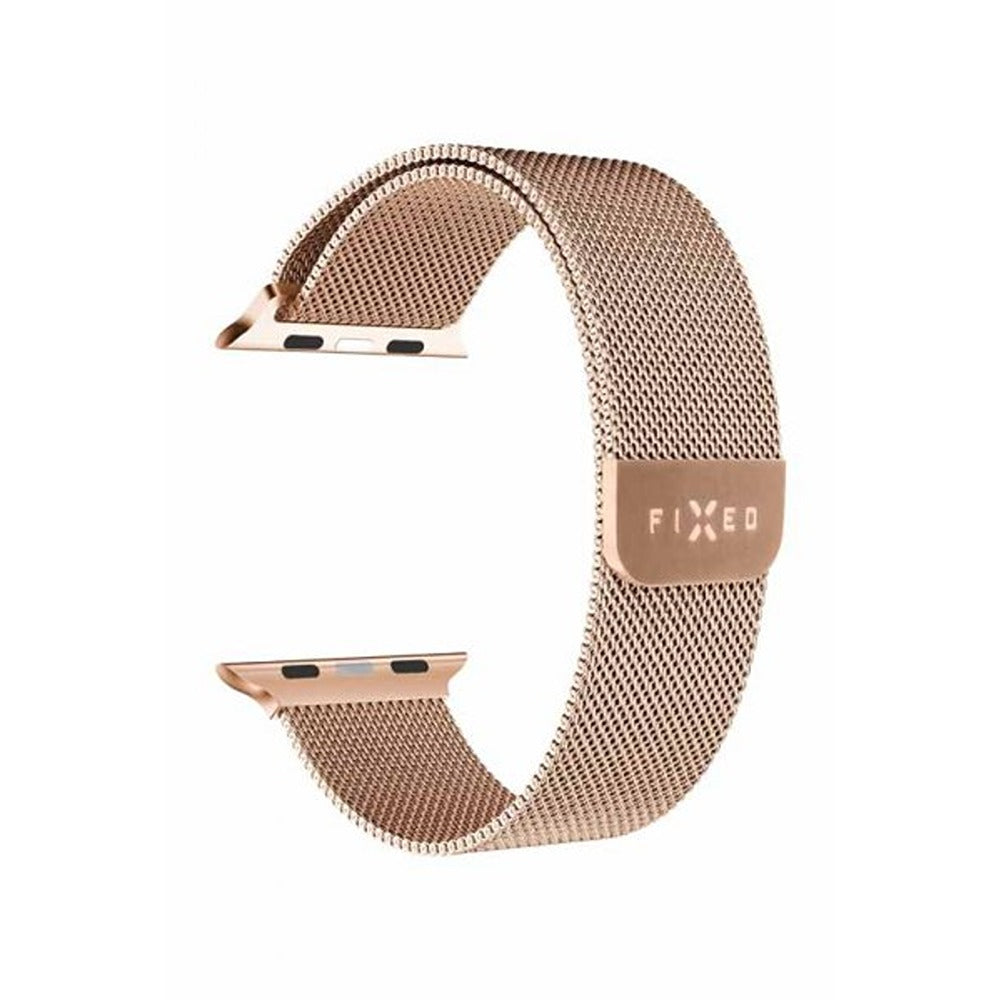 Fixed Apple Watch 38/40/41/42mm Armbånd Mesh Strap Rosegull