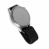 Fixed Samsung Galaxy Watch 20mm Armbånd Nylon Strap Svart