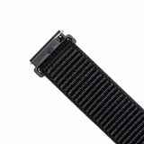 Fixed Samsung Galaxy Watch 22mm Armbånd Nylon Strap Svart