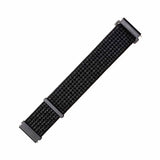 Fixed Samsung Galaxy Watch 22mm Armbånd Nylon Strap Reflective Svart