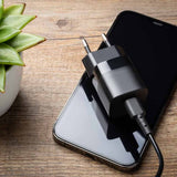 Fixed Lader Mini PD Travel Charger USB-C 25W Svart