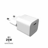 Fixed Lader Mini PD Travel Charger USB-C 25W Hvit