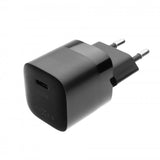 Fixed Lader med Kabel Mini PD Travel Charger Kit USB-C/USB-C 20W Svart