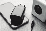 Fixed Lader PD Travel Charger 2xUSB-C 35W Svart